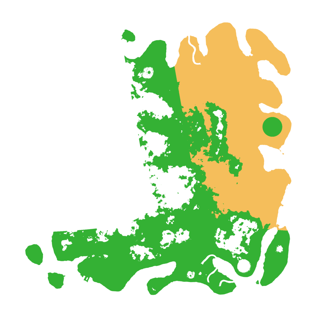 Biome Rust Map: Procedural Map, Size: 4250, Seed: 183394763