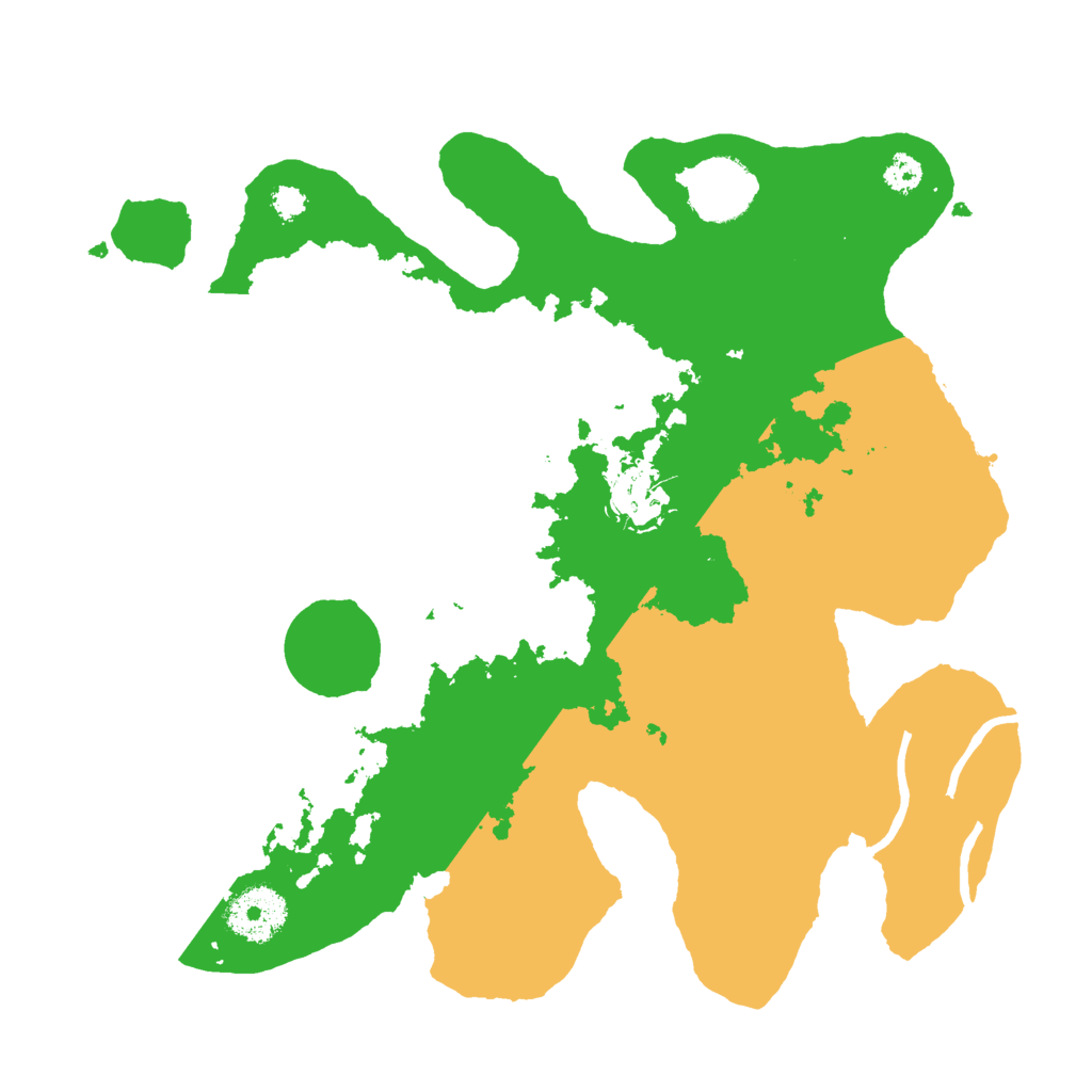 Biome Rust Map: Procedural Map, Size: 3000, Seed: 139761877