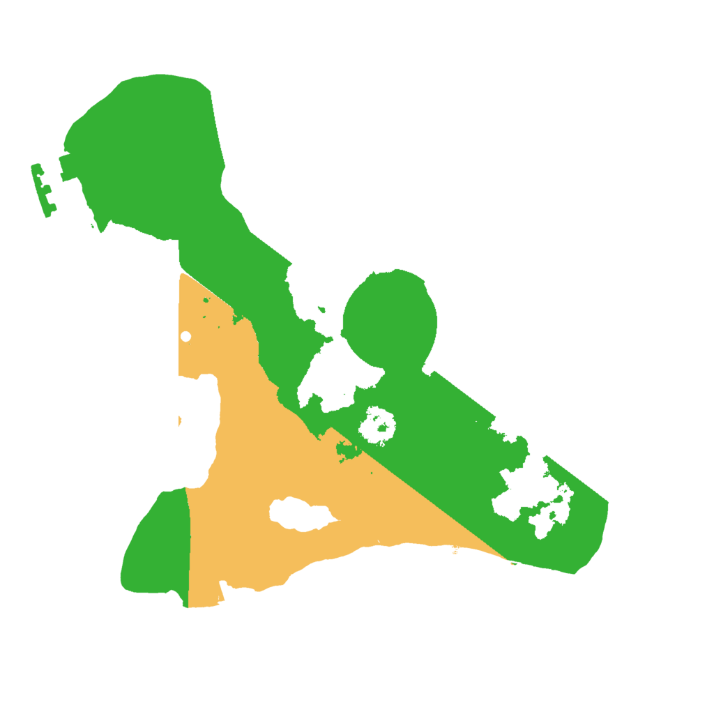 Biome Rust Map: Procedural Map, Size: 2009, Seed: 871520750