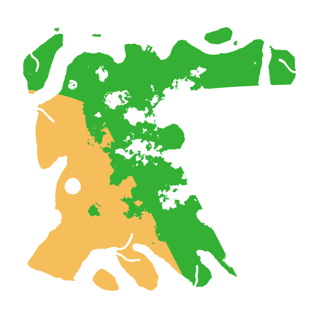 Biome Rust Map: Procedural Map, Size: 3500, Seed: 636084763