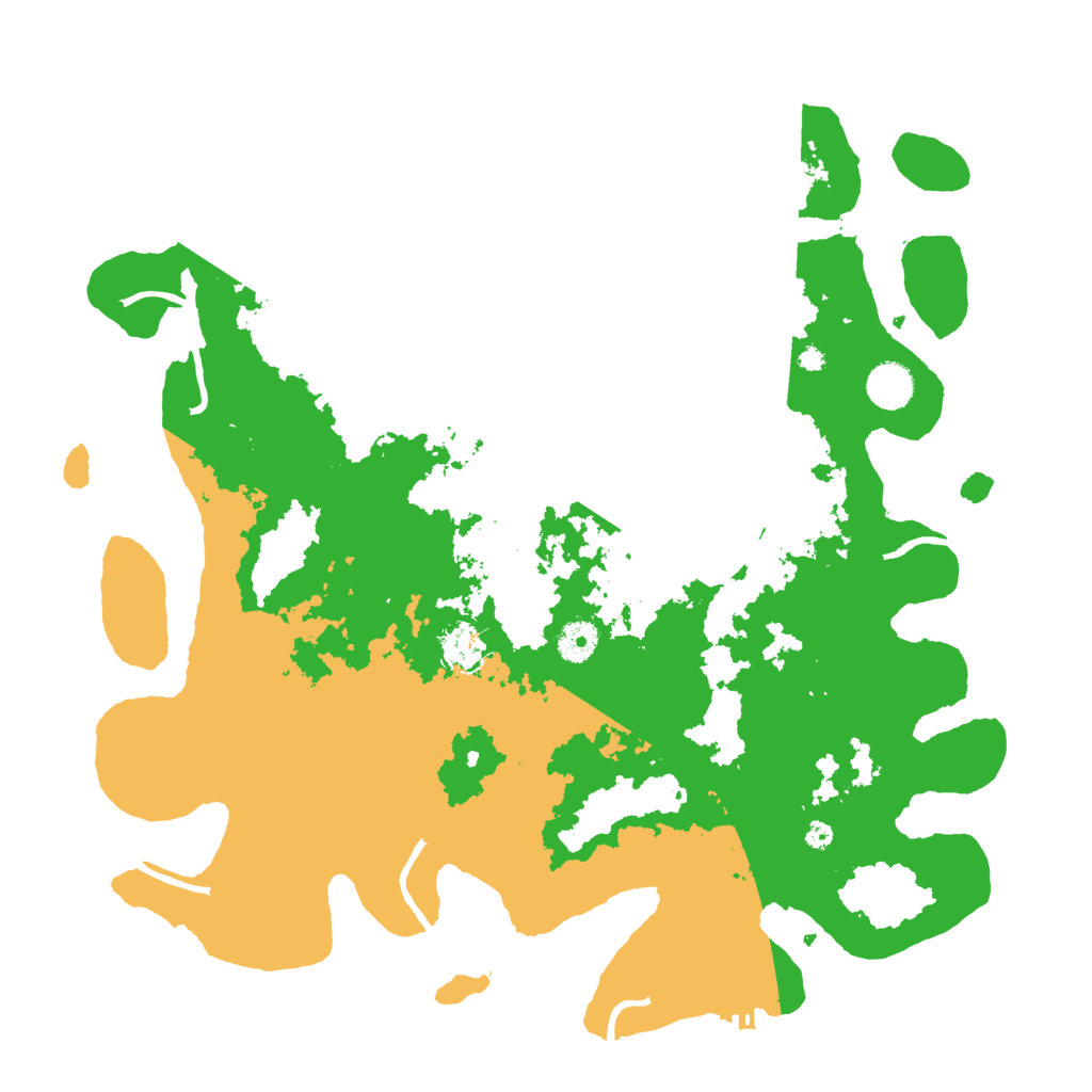 Biome Rust Map: Procedural Map, Size: 4096, Seed: 1815583300