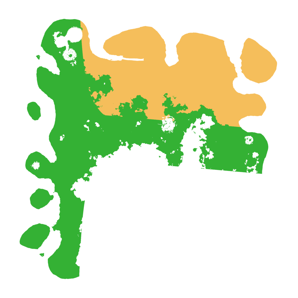 Biome Rust Map: Procedural Map, Size: 3500, Seed: 1848961065