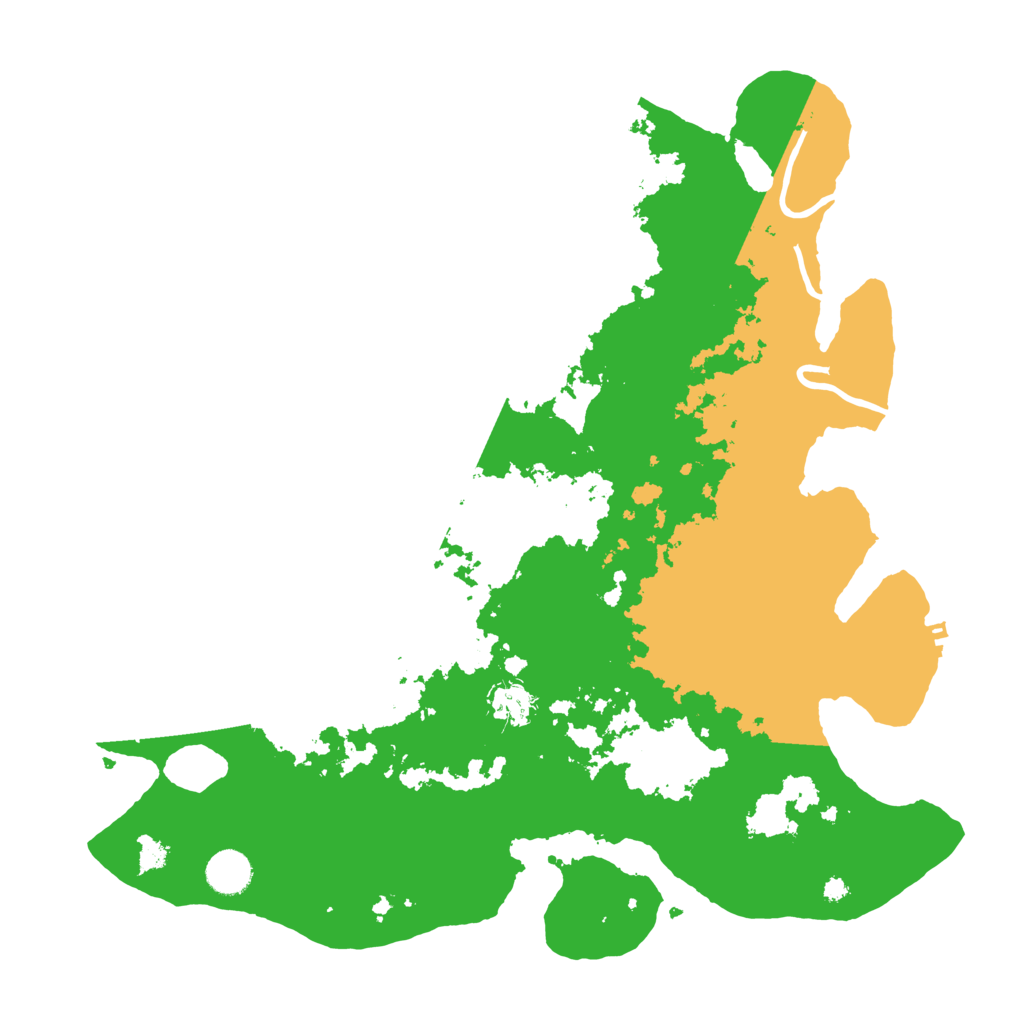 Biome Rust Map: Procedural Map, Size: 4000, Seed: 2453655