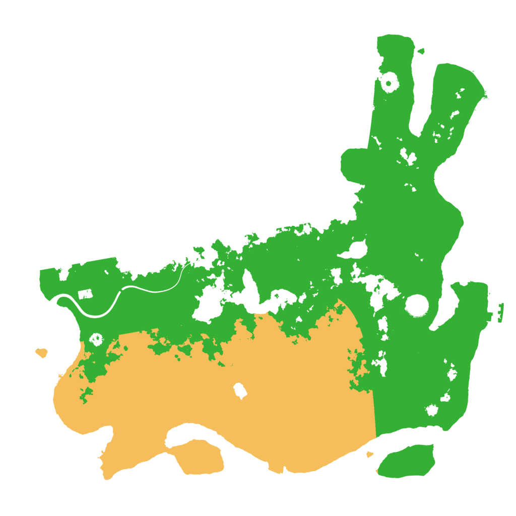 Biome Rust Map: Procedural Map, Size: 4000, Seed: 435873896