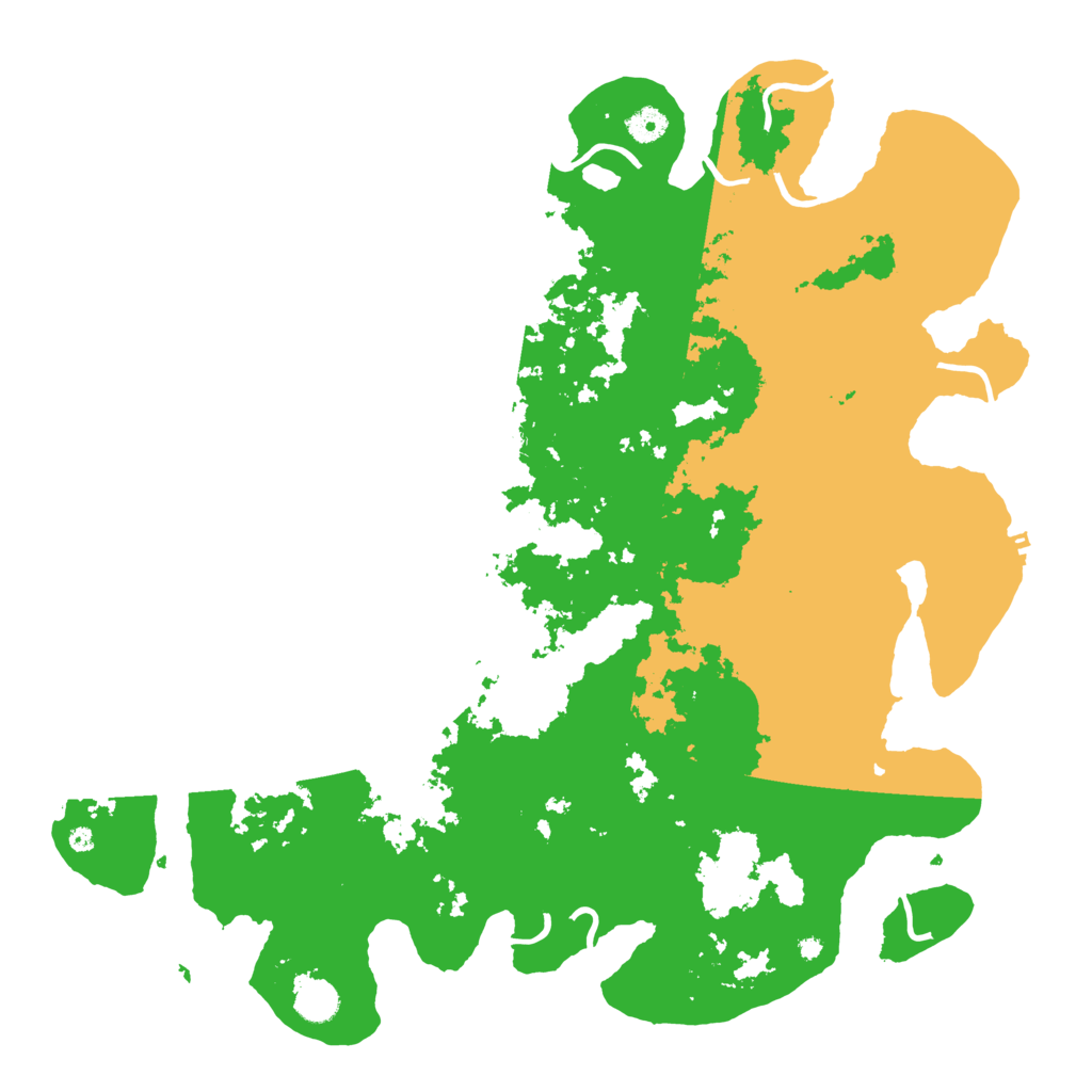 Biome Rust Map: Procedural Map, Size: 4500, Seed: 1945502305