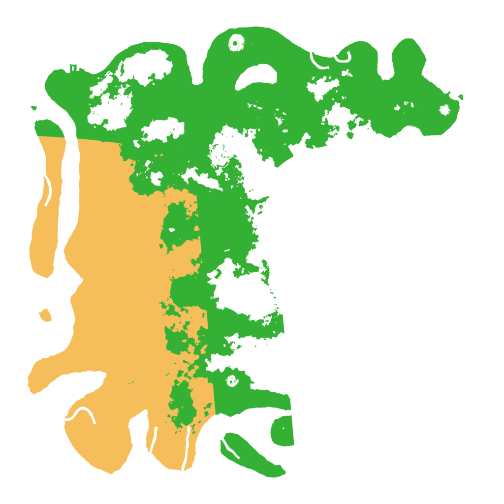 Biome Rust Map: Procedural Map, Size: 4501, Seed: 1029897