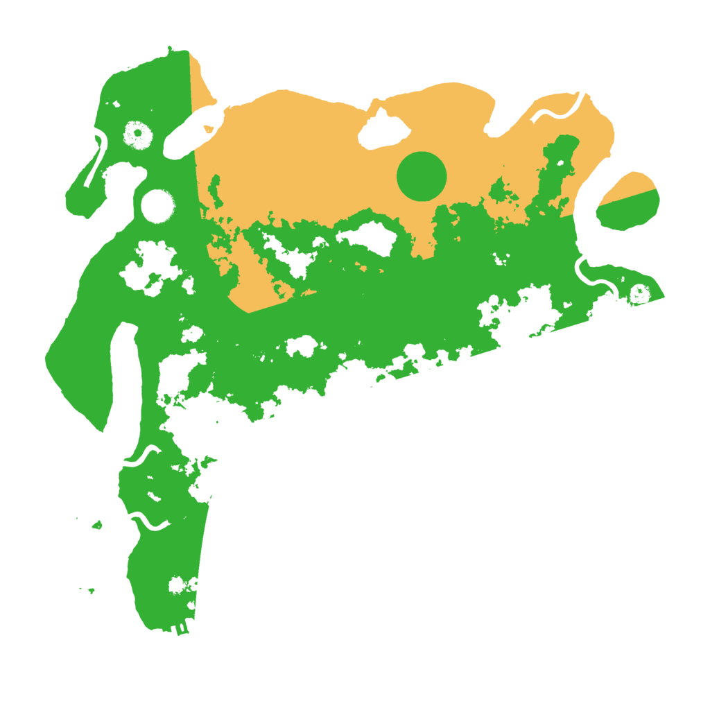 Biome Rust Map: Procedural Map, Size: 3750, Seed: 851421762