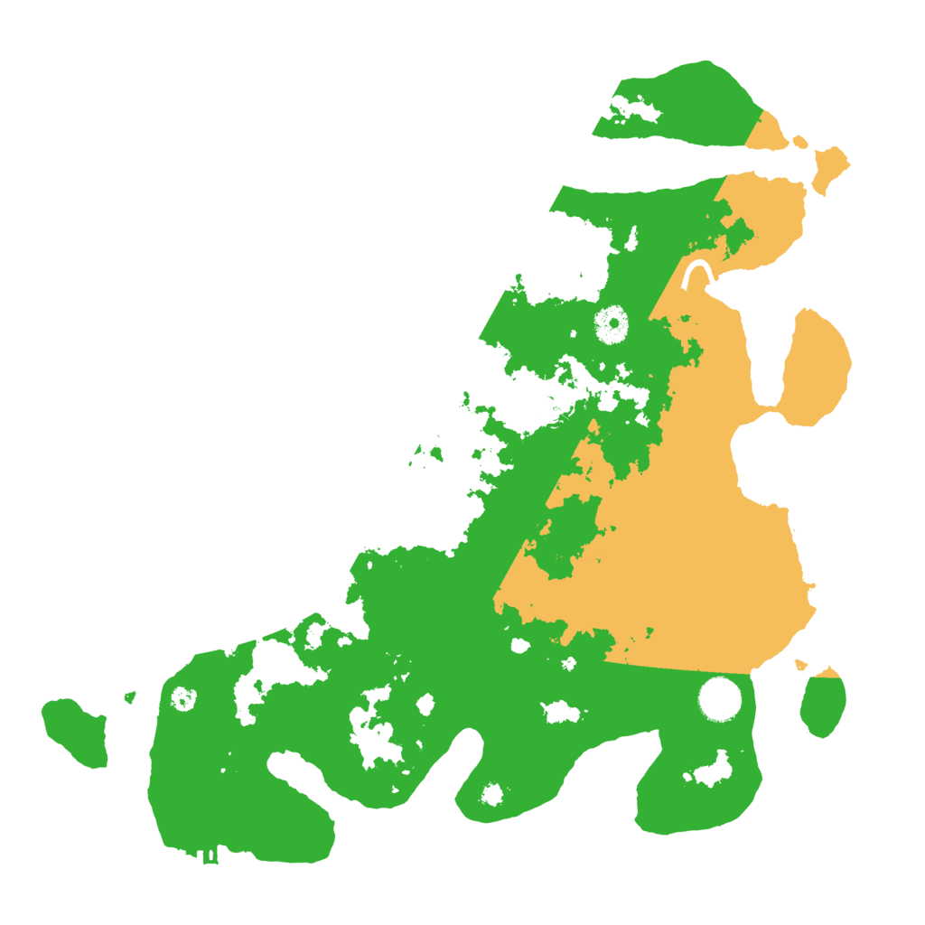 Biome Rust Map: Procedural Map, Size: 3800, Seed: 672254899