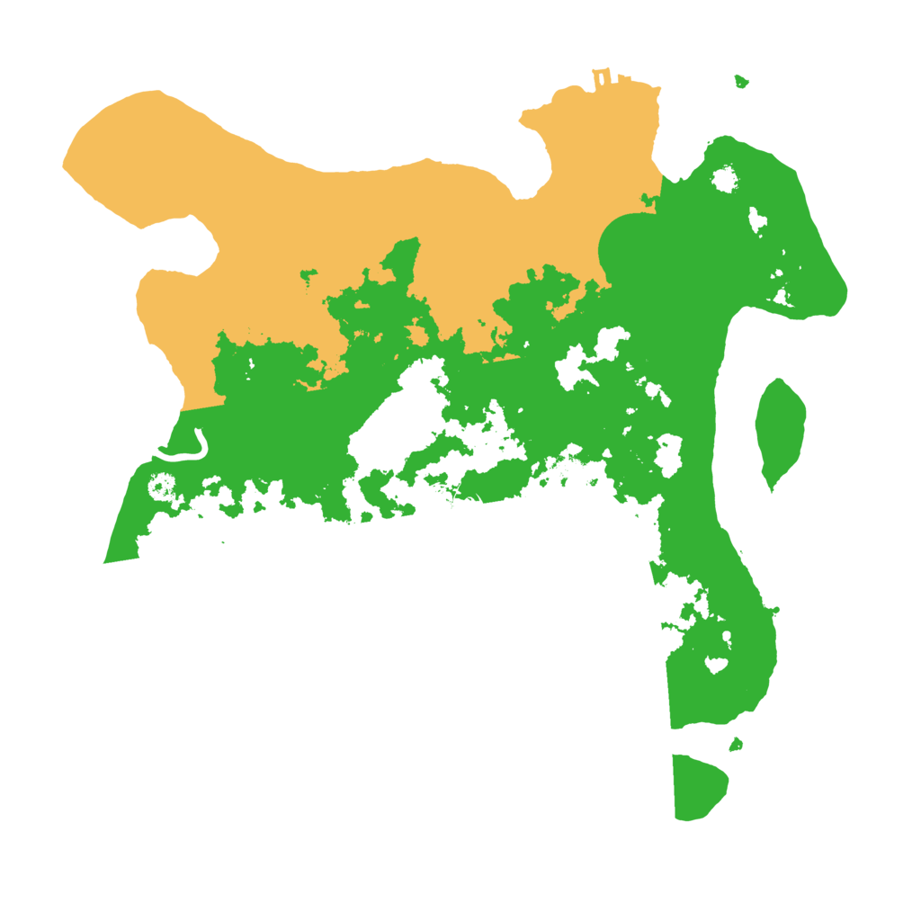 Biome Rust Map: Procedural Map, Size: 3250, Seed: 1259192250