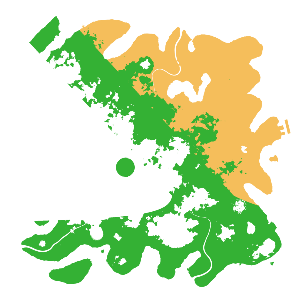Biome Rust Map: Procedural Map, Size: 4250, Seed: 715885697