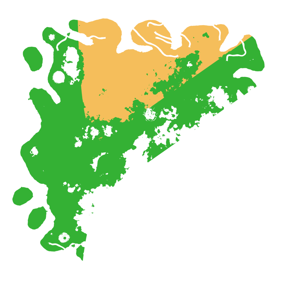 Biome Rust Map: Procedural Map, Size: 4250, Seed: 1242355