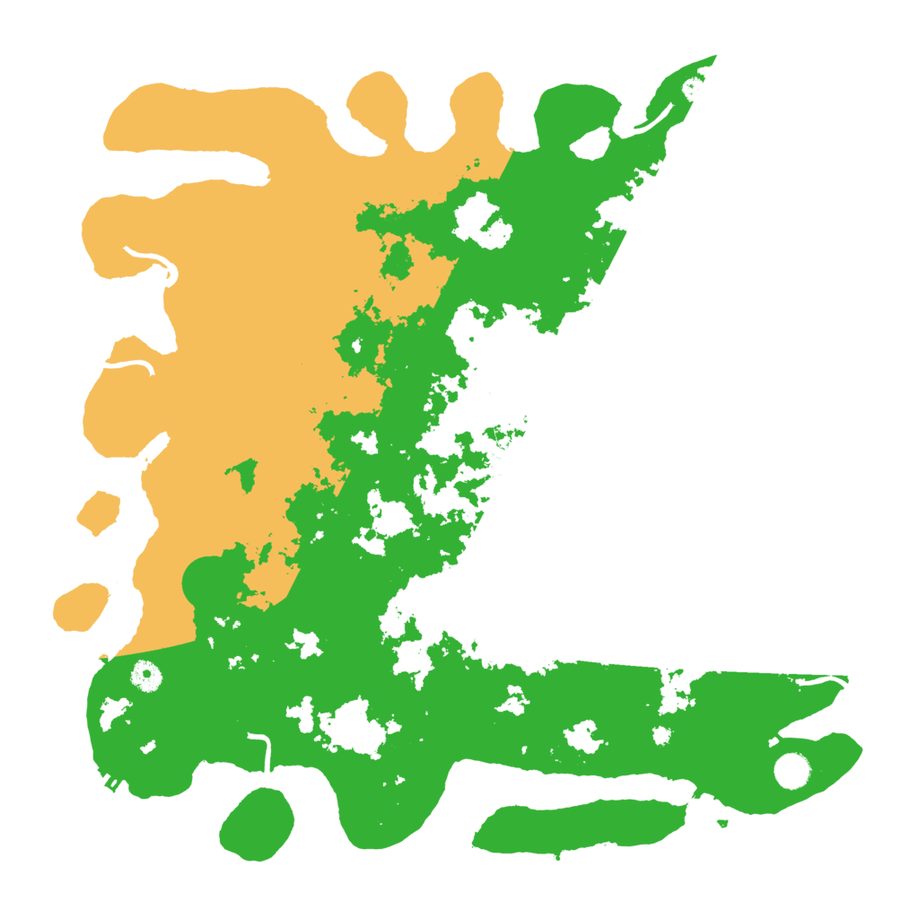 Biome Rust Map: Procedural Map, Size: 4500, Seed: 353819651