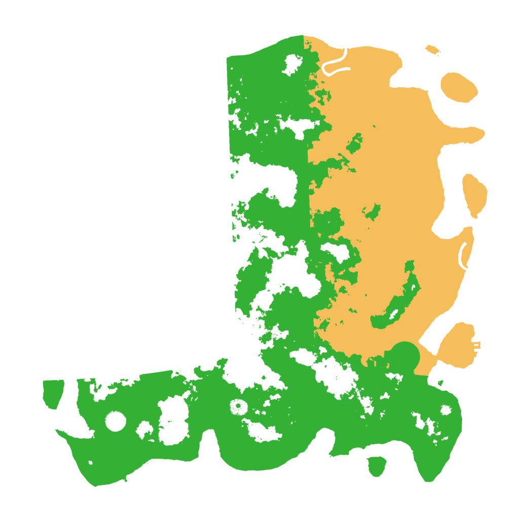 Biome Rust Map: Procedural Map, Size: 4500, Seed: 341913024