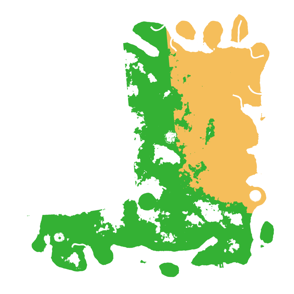 Biome Rust Map: Procedural Map, Size: 4500, Seed: 773101672