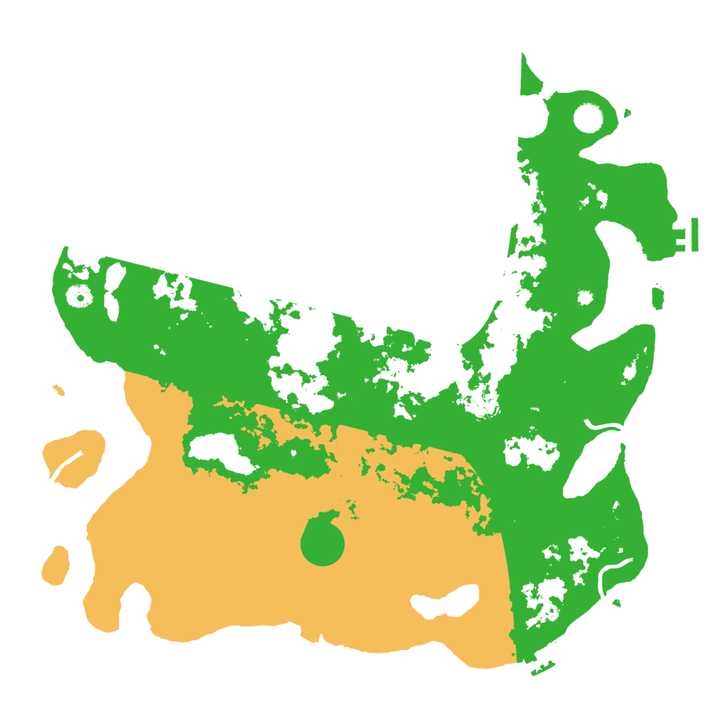 Biome Rust Map: Procedural Map, Size: 4250, Seed: 3583645