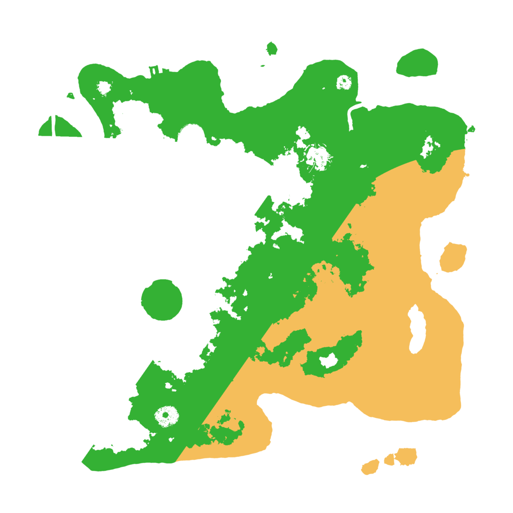 Biome Rust Map: Procedural Map, Size: 3500, Seed: 2055149968