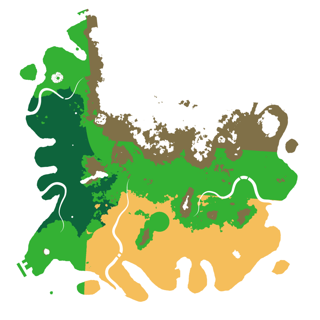 Biome Rust Map: Procedural Map, Size: 4250, Seed: 1961227215