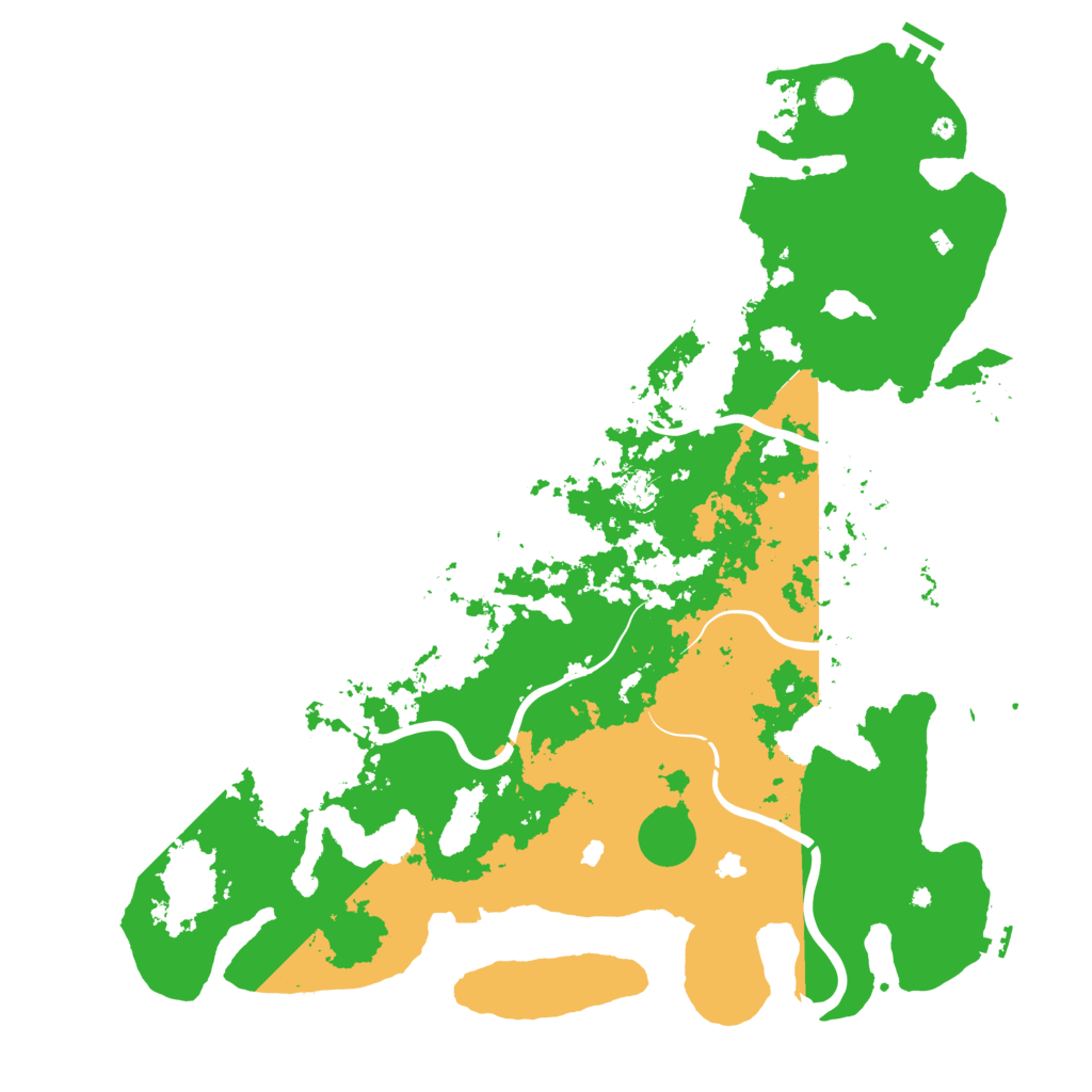 Biome Rust Map: Procedural Map, Size: 5000, Seed: 1244568738