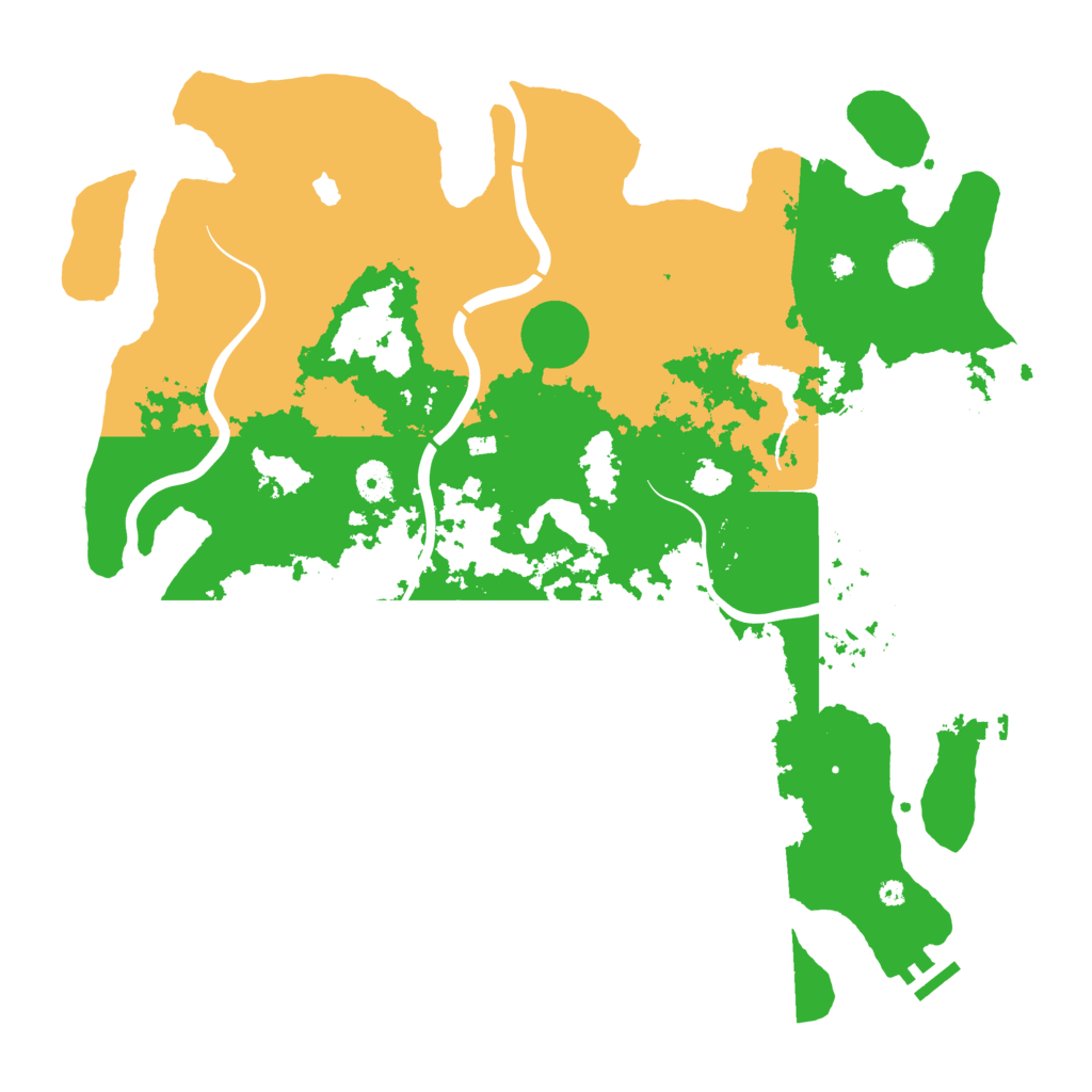 Biome Rust Map: Procedural Map, Size: 4250, Seed: 694345550