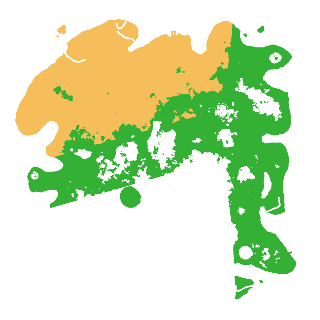 Biome Rust Map: Procedural Map, Size: 4250, Seed: 120196558