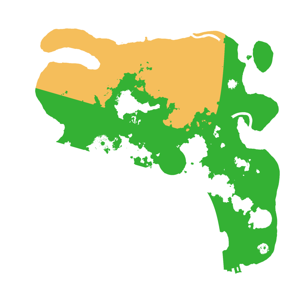 Biome Rust Map: Procedural Map, Size: 3000, Seed: 213700207