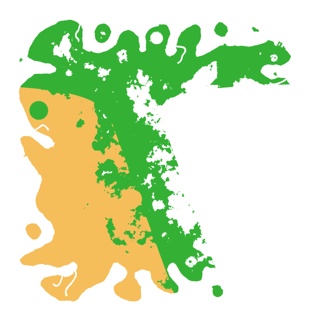 Biome Rust Map: Procedural Map, Size: 4500, Seed: 1999215797