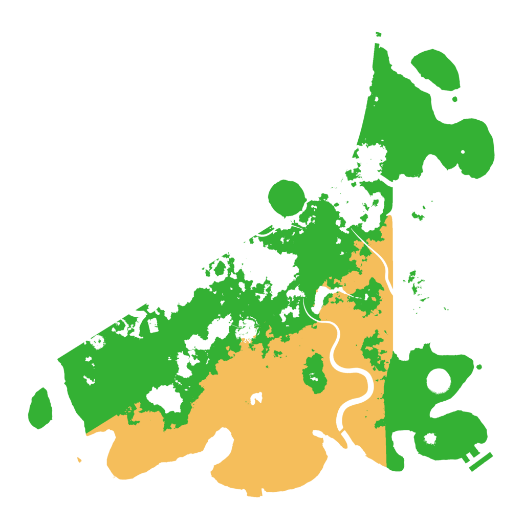 Biome Rust Map: Procedural Map, Size: 4000, Seed: 46704971