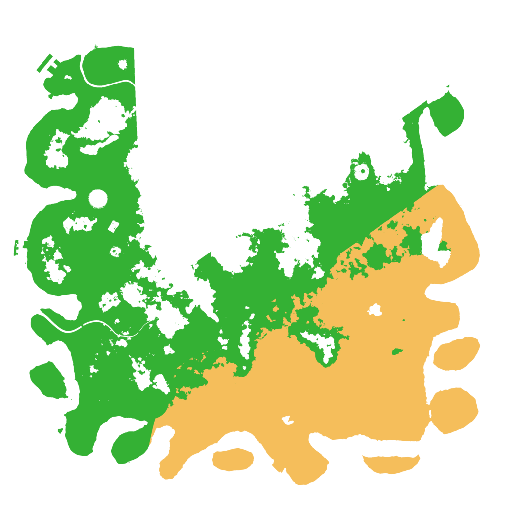 Biome Rust Map: Procedural Map, Size: 4800, Seed: 1541404110
