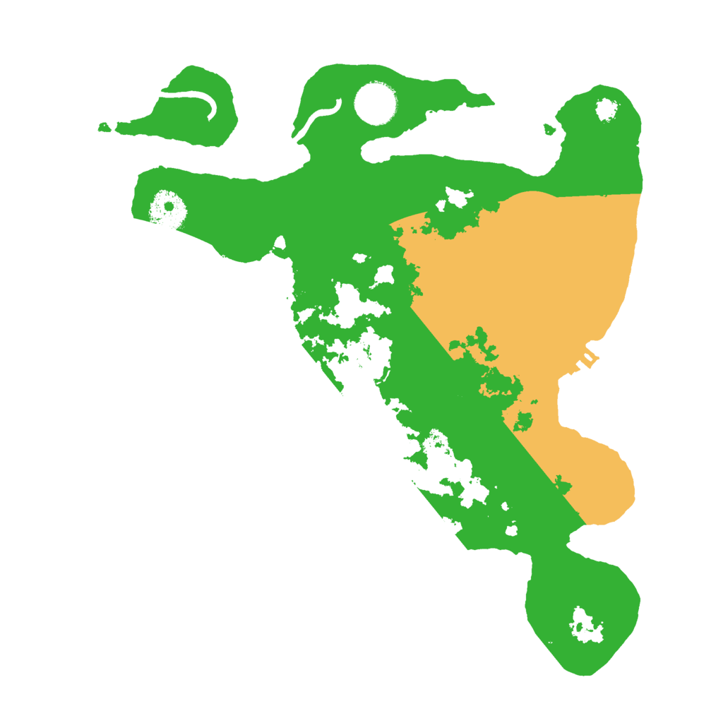 Biome Rust Map: Procedural Map, Size: 3000, Seed: 1137371124