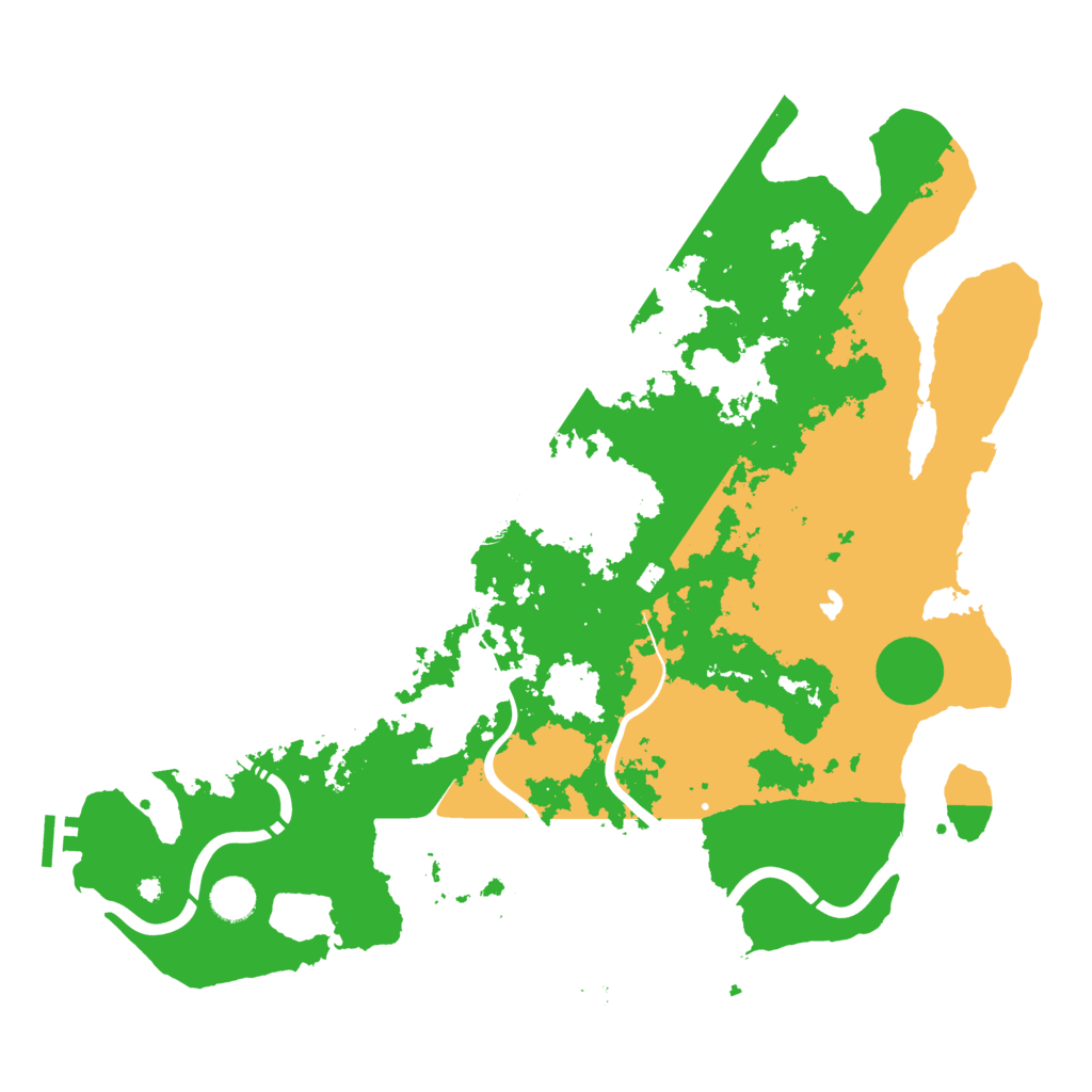 Biome Rust Map: Procedural Map, Size: 4250, Seed: 319881945