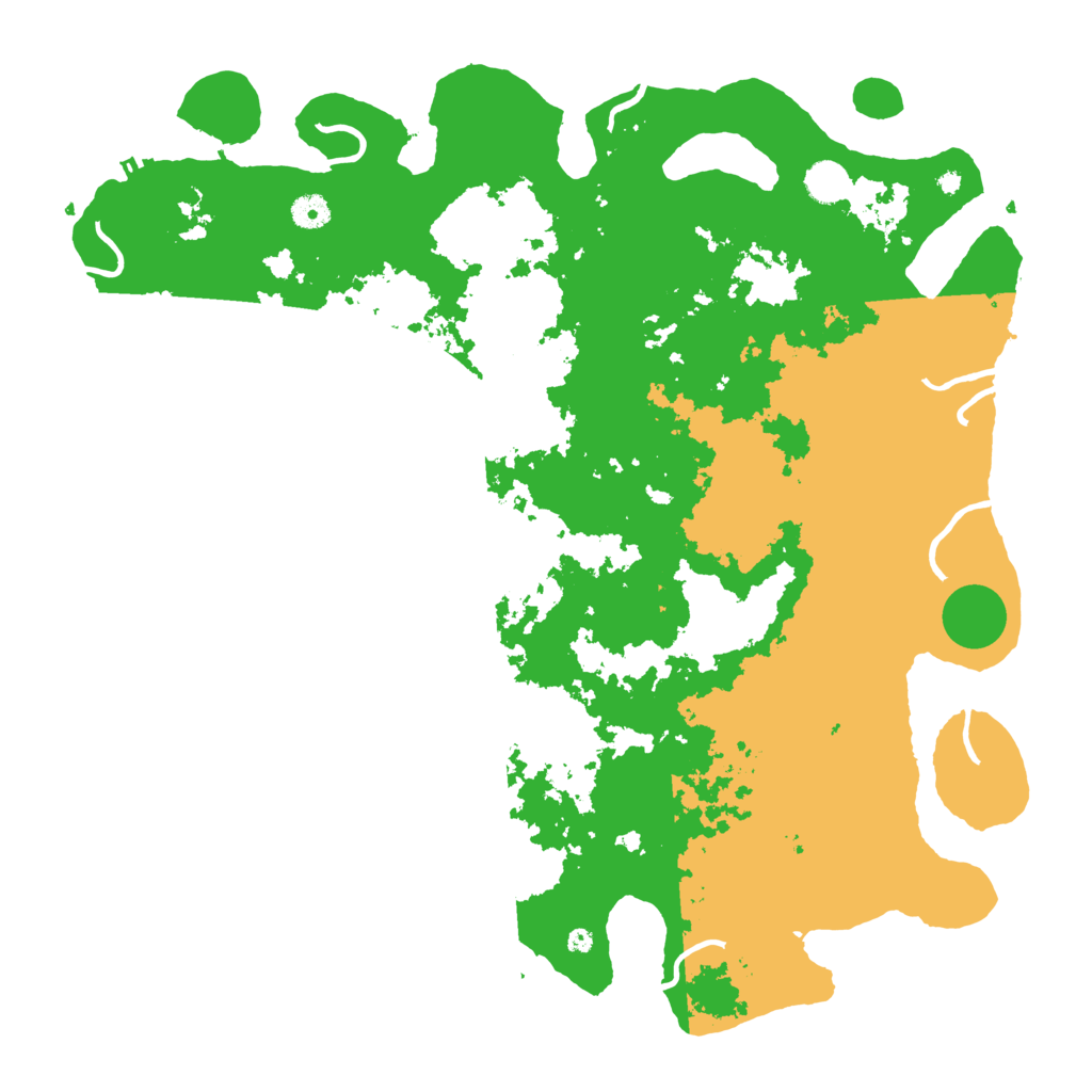 Biome Rust Map: Procedural Map, Size: 4500, Seed: 1762909225