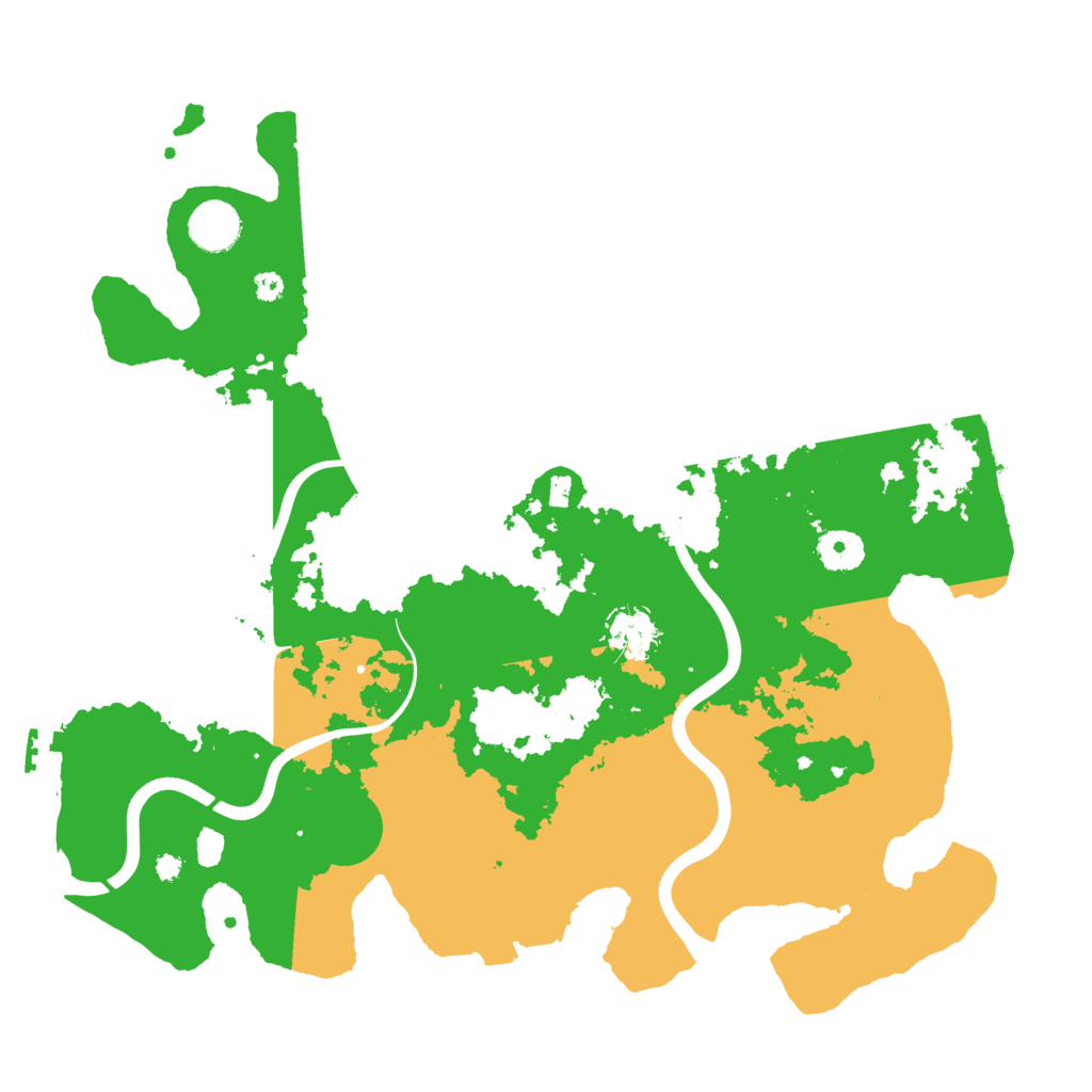 Biome Rust Map: Procedural Map, Size: 3750, Seed: 732719137