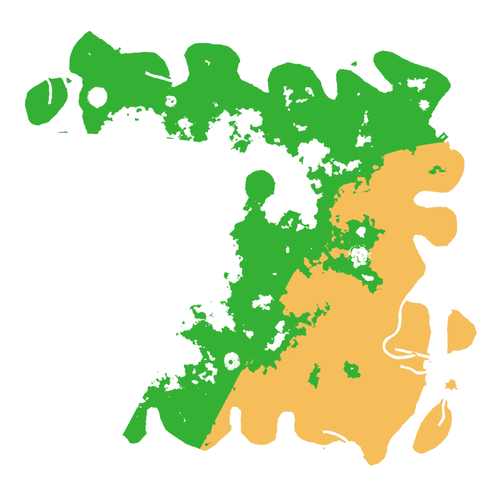 Biome Rust Map: Procedural Map, Size: 4500, Seed: 50186