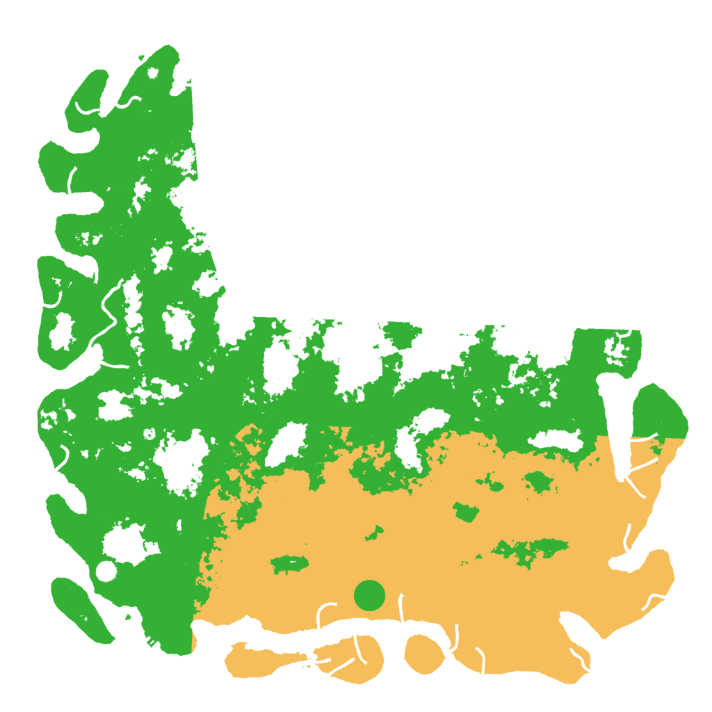 Biome Rust Map: Procedural Map, Size: 6000, Seed: 12120