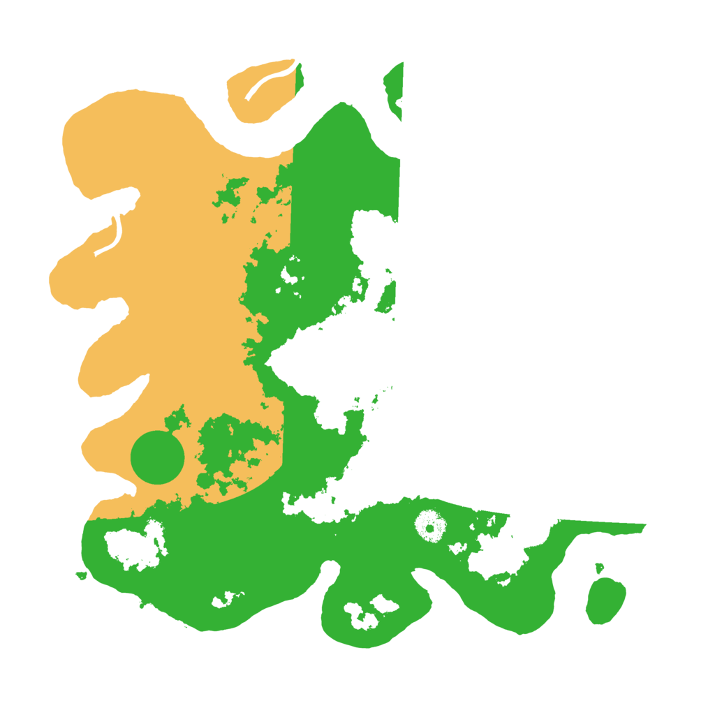 Biome Rust Map: Procedural Map, Size: 3500, Seed: 922388406