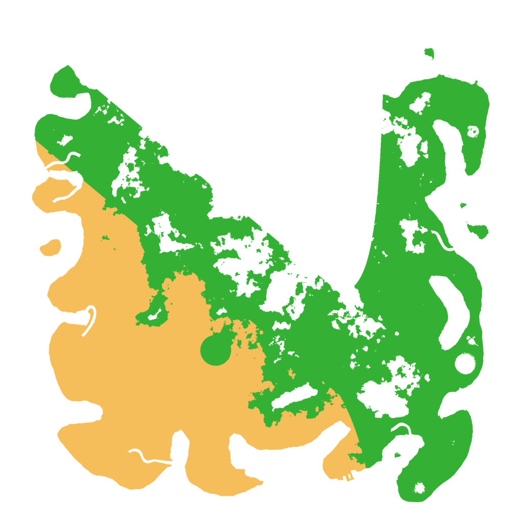 Biome Rust Map: Procedural Map, Size: 4500, Seed: 986632652