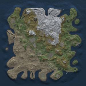 Thumbnail Rust Map: Procedural Map, Size: 4250, Seed: 29051978, 19 Monuments