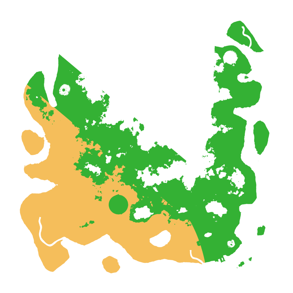 Biome Rust Map: Procedural Map, Size: 4000, Seed: 15412452