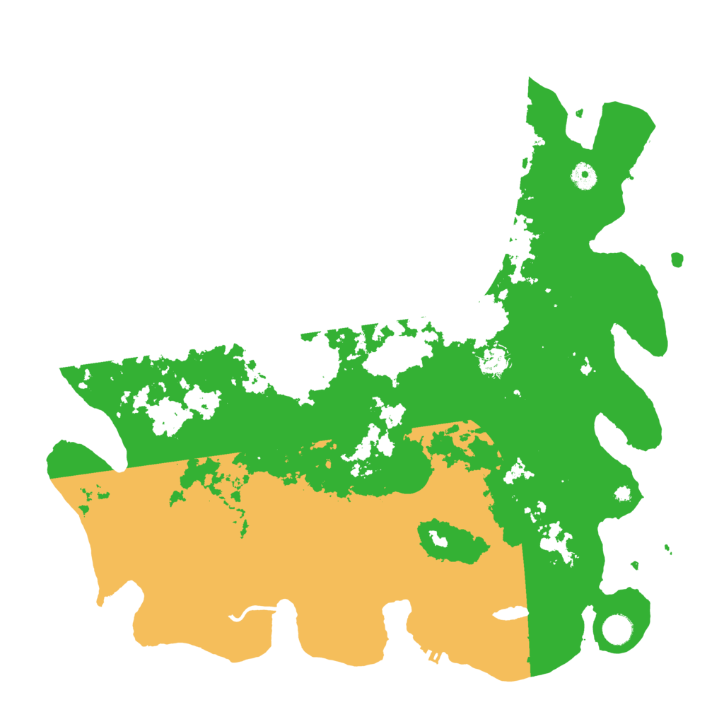 Biome Rust Map: Procedural Map, Size: 4250, Seed: 447228720