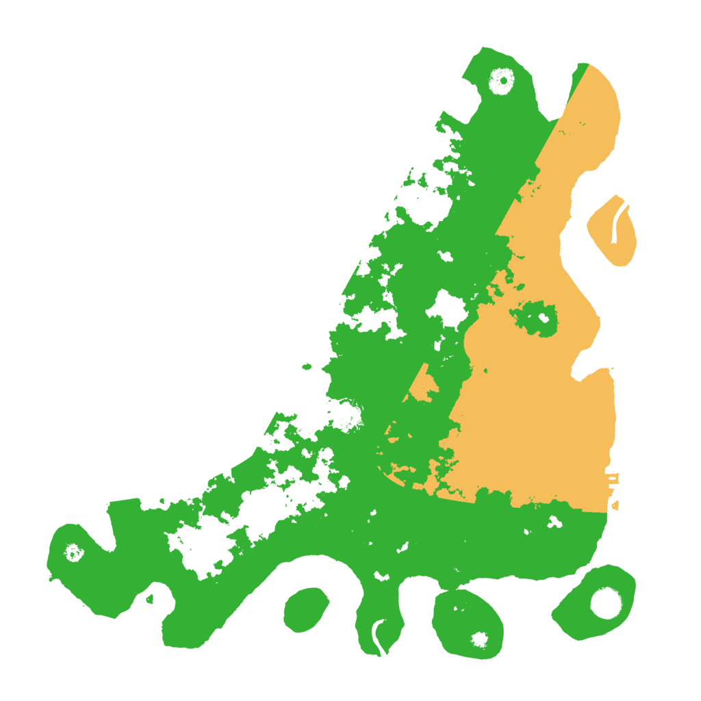 Biome Rust Map: Procedural Map, Size: 4000, Seed: 1381603665