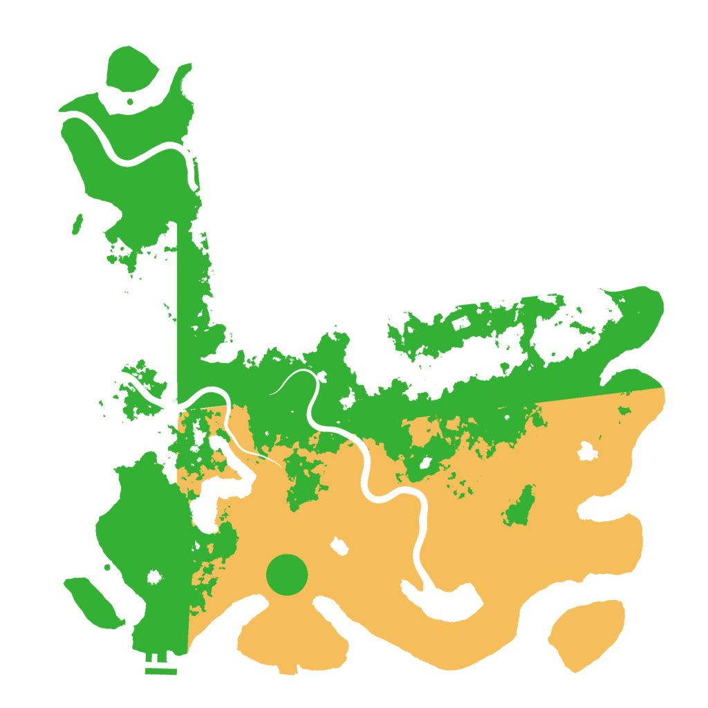 Biome Rust Map: Procedural Map, Size: 4500, Seed: 1856893357