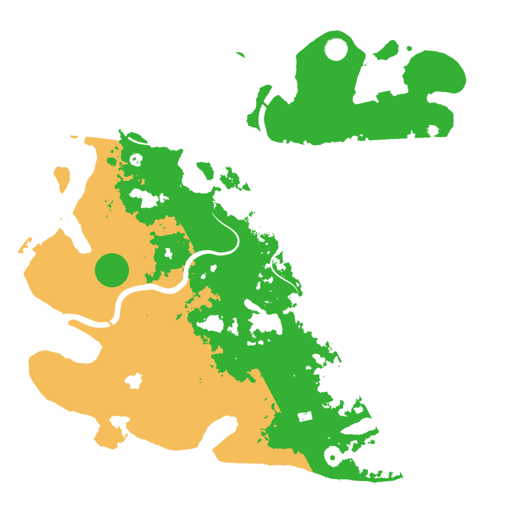 Biome Rust Map: Procedural Map, Size: 4000, Seed: 4337