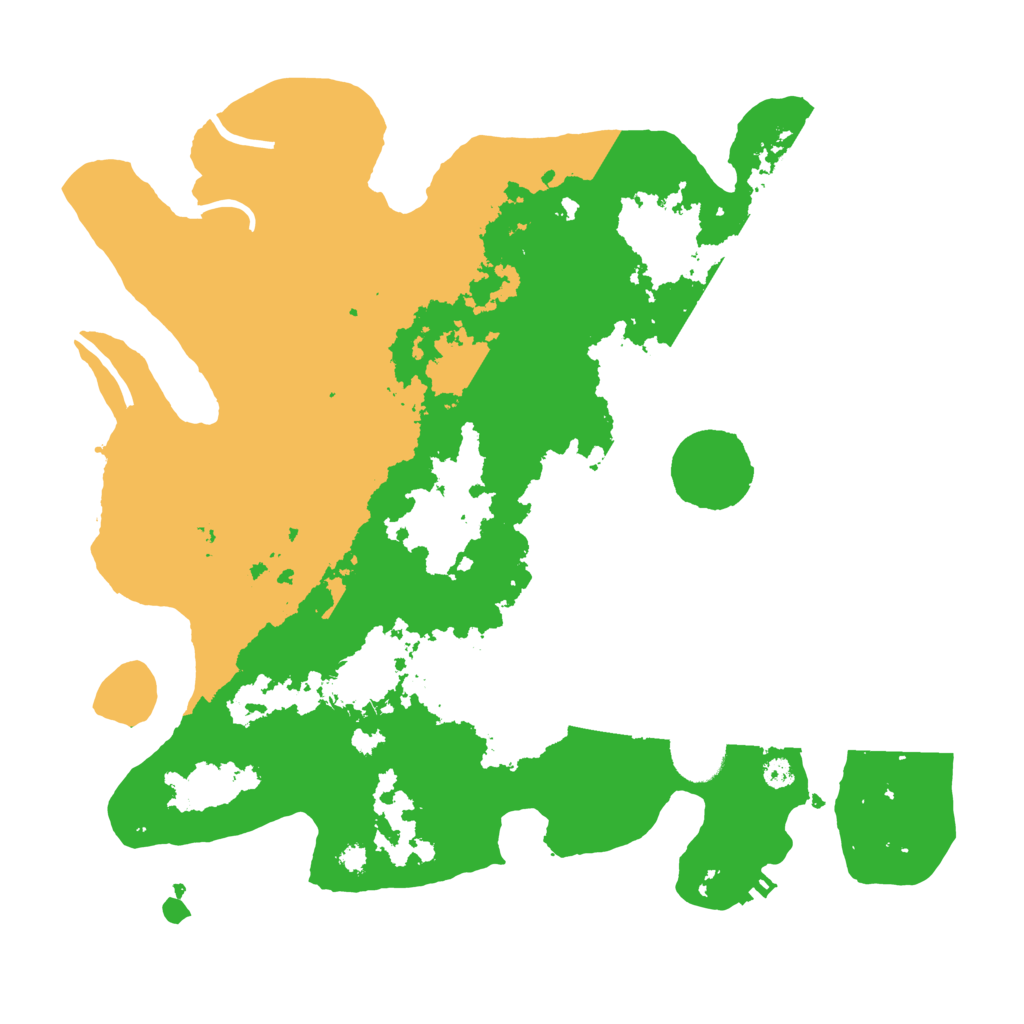 Biome Rust Map: Procedural Map, Size: 3500, Seed: 206899108