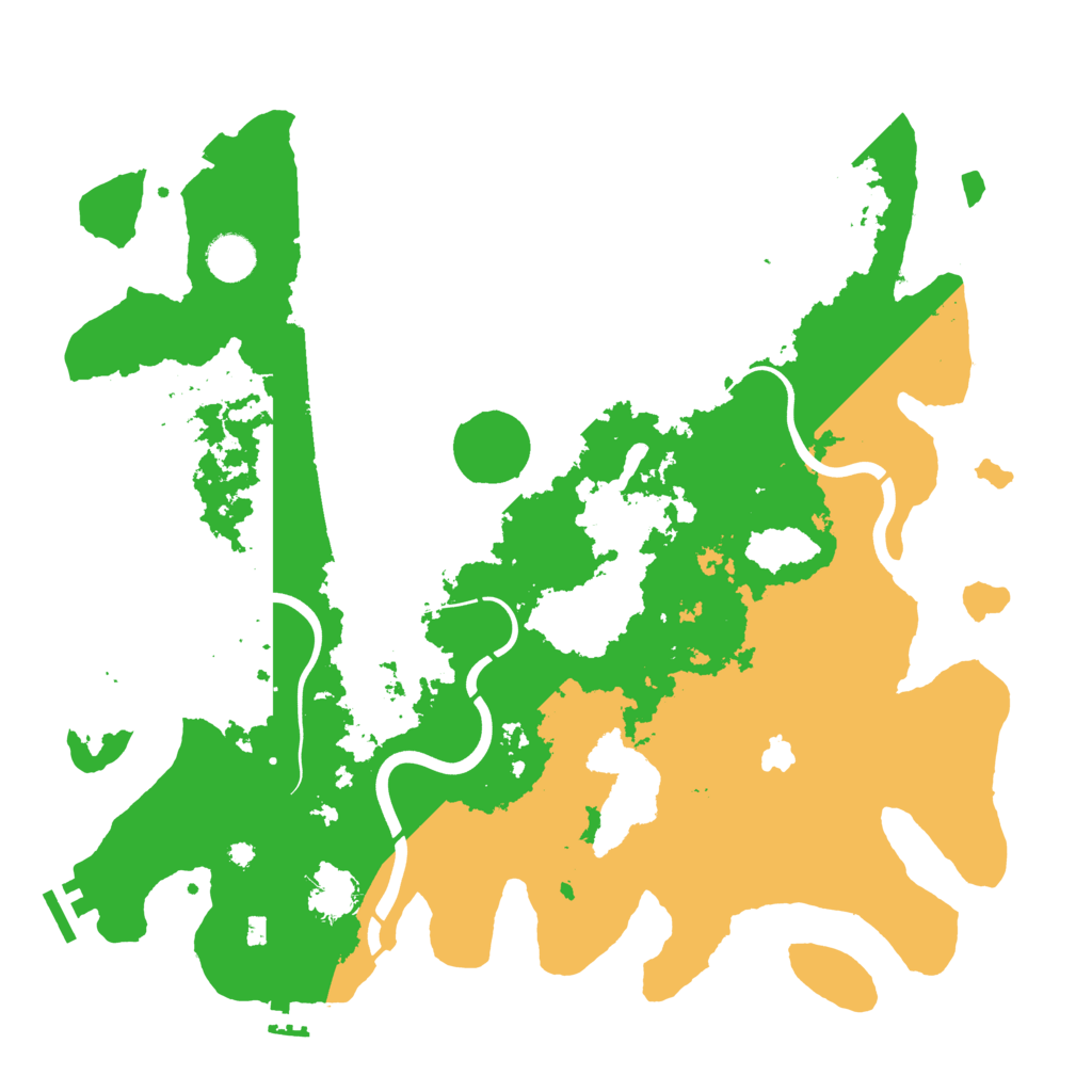 Biome Rust Map: Procedural Map, Size: 4000, Seed: 106046