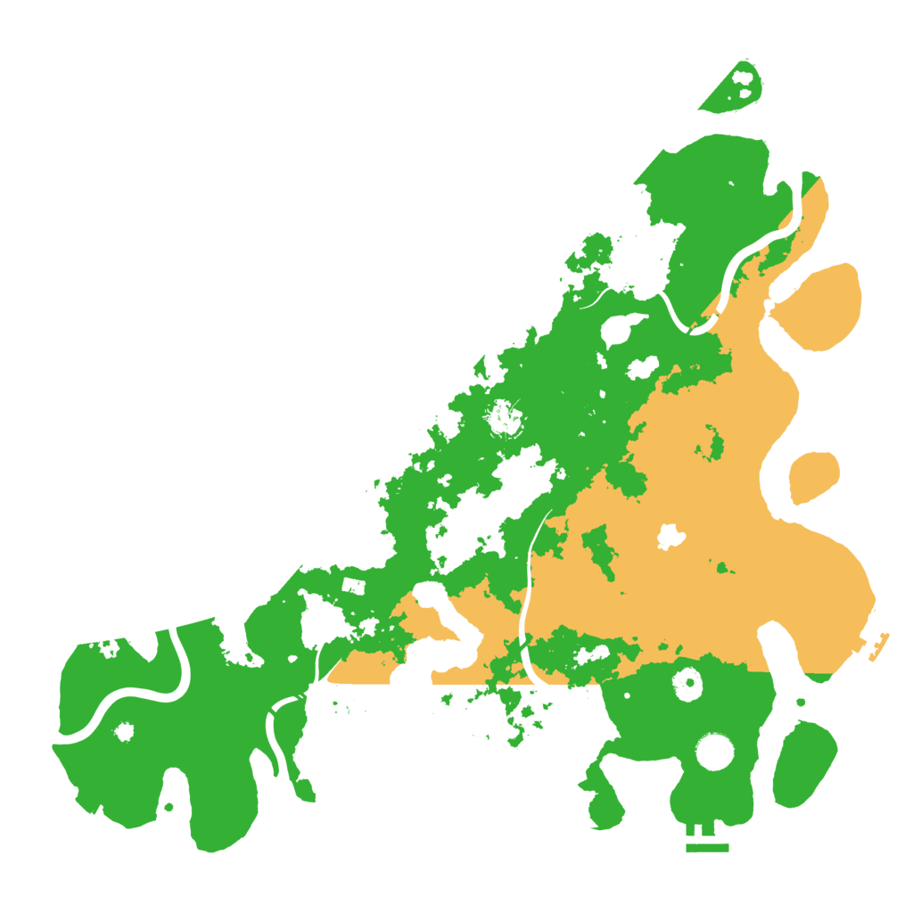 Biome Rust Map: Procedural Map, Size: 4300, Seed: 1501903746