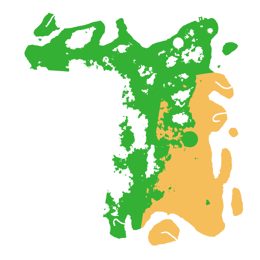 Biome Rust Map: Procedural Map, Size: 4300, Seed: 300