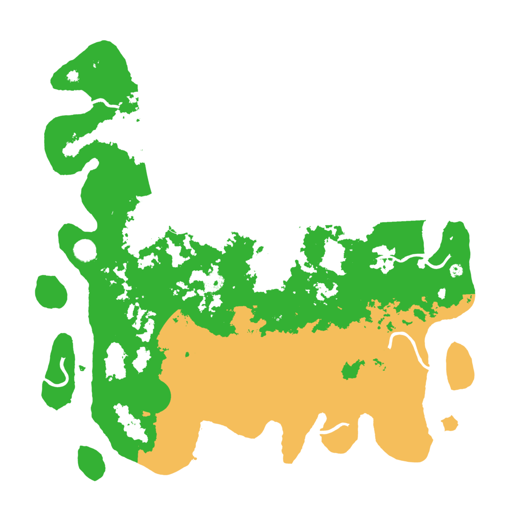 Biome Rust Map: Procedural Map, Size: 4000, Seed: 227936292