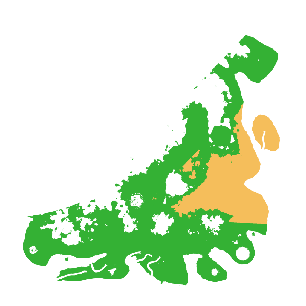 Biome Rust Map: Procedural Map, Size: 4000, Seed: 743754493