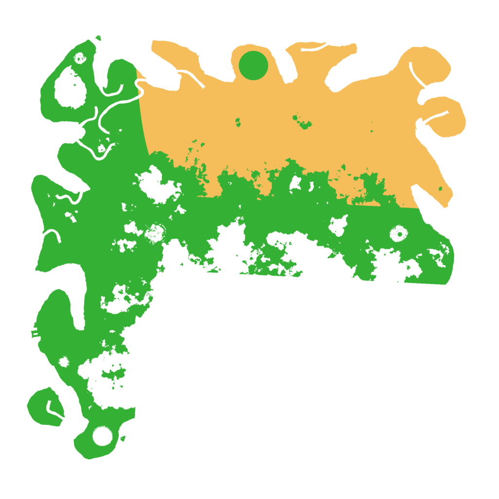Biome Rust Map: Procedural Map, Size: 4500, Seed: 1837242769