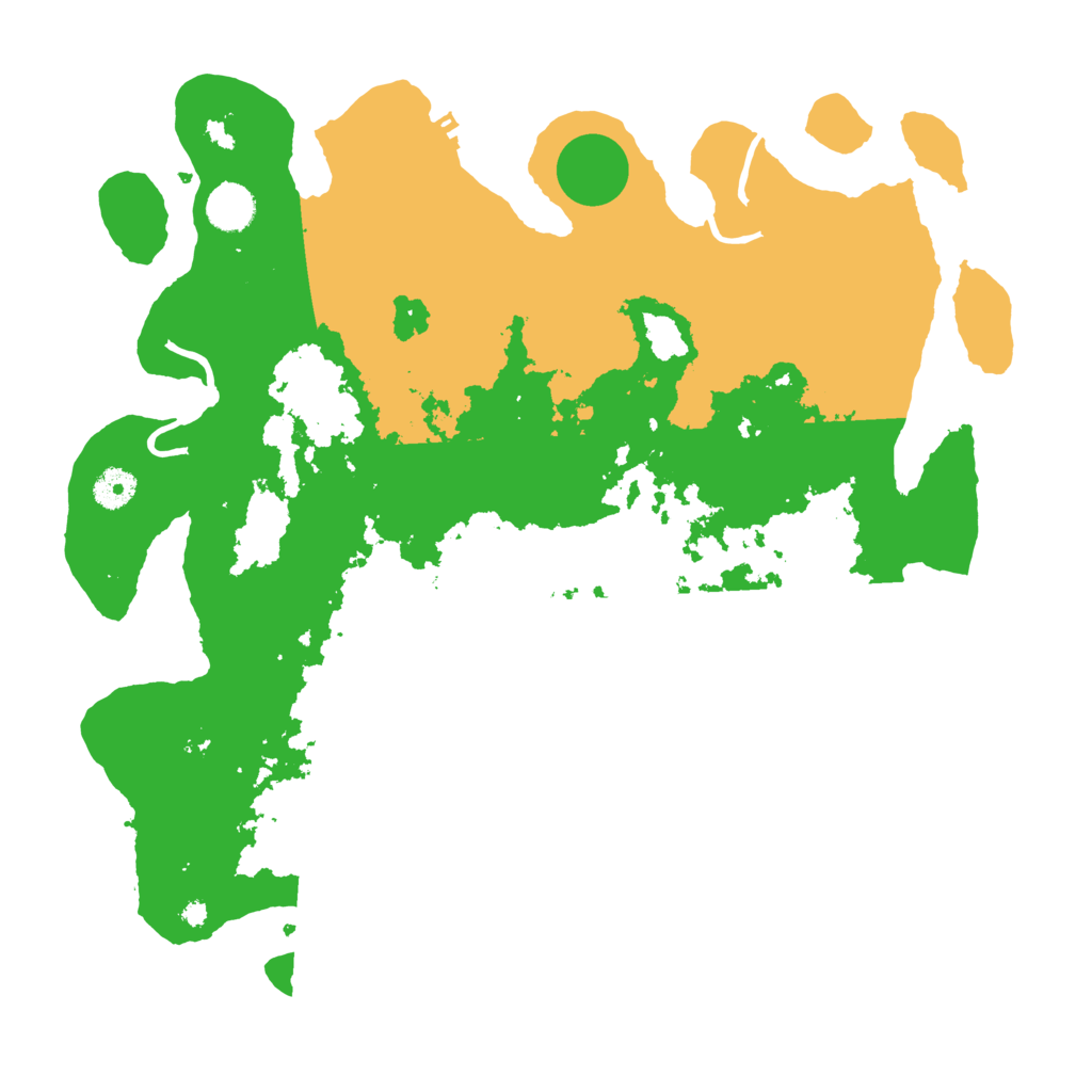Biome Rust Map: Procedural Map, Size: 4000, Seed: 118450